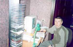 59. Fot. Dariusz Dybski. Sierpowo, mój syn Jakub podczas swoich ulubionych zajęć z komputerem. Zdjęcie wykonałem w domu.