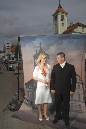 Portrety przechodniów: Justyna i Waldemar Lewandowscy 