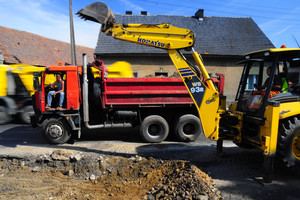 Prace remontowe przy drodze krajowej numer 5