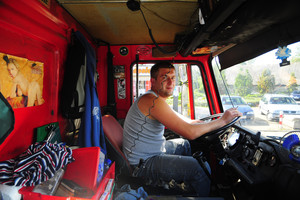 Prace remontowe przy drodze krajowej numer 5