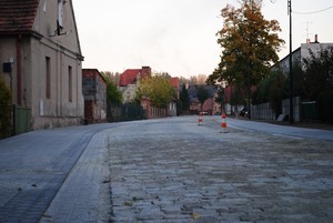 Martyna Nowak - nowa droga na ulicy Szkolnej w Racocie. 